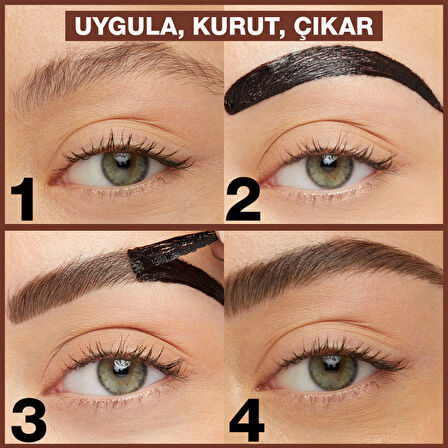 Maybelline New York Brow Tattoo Geçici Kaş Dövmesi - Orta Ton