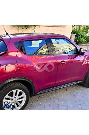 Nissan Juke Krom Cam Çıtası 4 prç. 2010 Üzeri P. Çelik