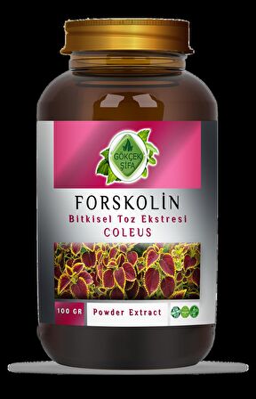 Forskolin Toz Ekstresi 100 Gr. Cam Kavanoz