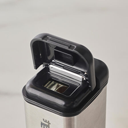 Shinex Inox Standlı 9 Parça Cam Baharat Seti 100 Ml