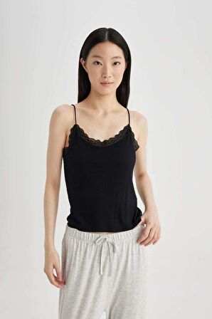 DeFacto Regular Fit Ribana Atlet-Fall in Love A9744AX24SPBK81