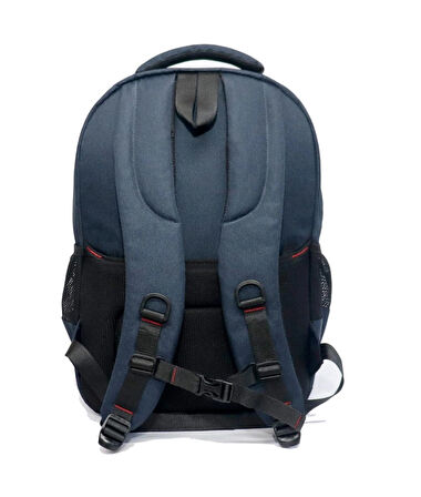 Su Geçirmez Europa Export Kumaş Sırt Çantası Usb Bağlantılı Ortopedik Sırt Detaylı