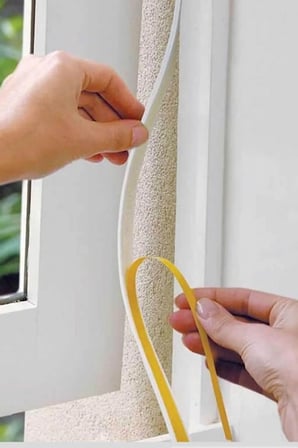 5 Adet 9 Metre Pencere Izolasyon Bandı Yapışkanlı Cam Yalıtım Süngeri Rüzgar Soğuk Kesici Pimapen Fi