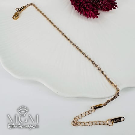 Çelik Burgu Bileklik 2 Mm - Kbl0092