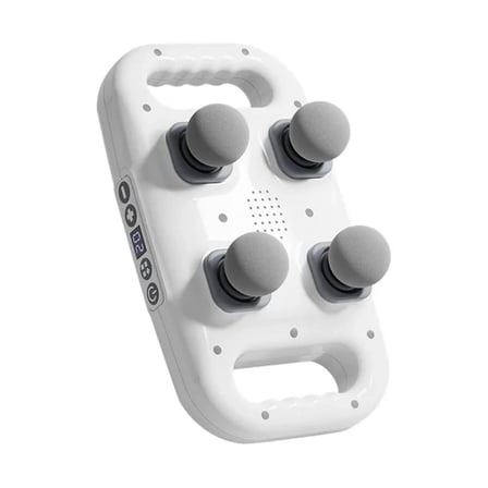 4 Başlıklı Masaj Sı - Ergonomik Derin Doku Sırt Ve Boyun Masaj Aleti Ağrı Ve Sızı Giderici