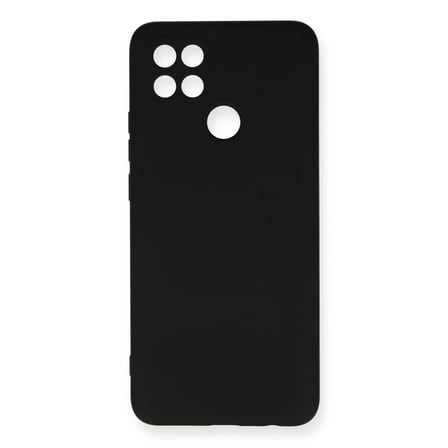 Oppo A15 Kılıf Nano İçi Kadife Silikon - Siyah