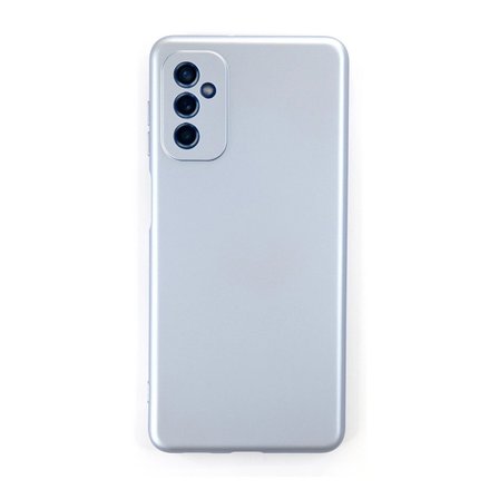Samsung Galaxy M52 5g Kılıf Nano İçi Kadife Silikon - Sky Blue