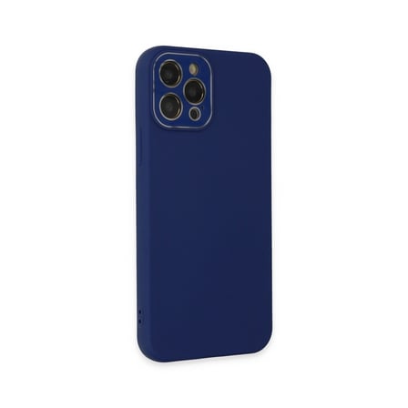 Apple İphone 12 Pro Kılıf Lansman Glass Kapak - Sky Blue