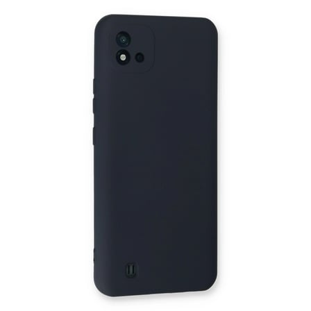 Realme C11 2021 Kılıf Nano İçi Kadife Silikon - Lacivert