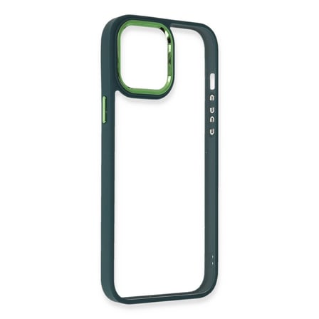 Apple İphone 14 Pro Kılıf Dora Kapak - Haki Yeşil
