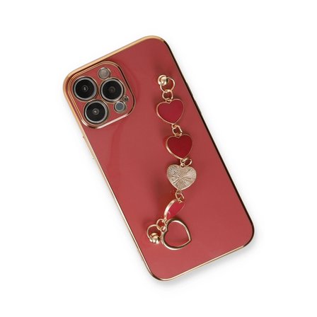 Apple İphone 14 Pro Kılıf Esila Silikon - Kırmızı