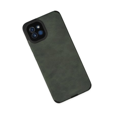 Samsung Galaxy A03 Kılıf Loop Deri Silikon - Yeşil