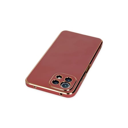 Xiaomi Mi 11 Lite Kılıf Volet Silikon - Kırmızı