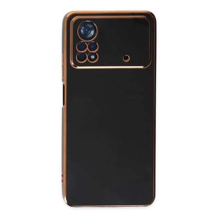 Xiaomi Poco X4 Pro 5g Kılıf Volet Silikon - Siyah