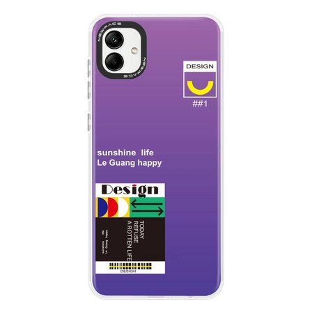 Samsung Uyumlu Galaxy A04 Kılıf Estoril Desenli Kapak - Estoril - 4