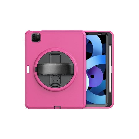 Apple İpad Pro 11 (2018) Kılıf Hand Strap Tablet Kılıfı - Pembe