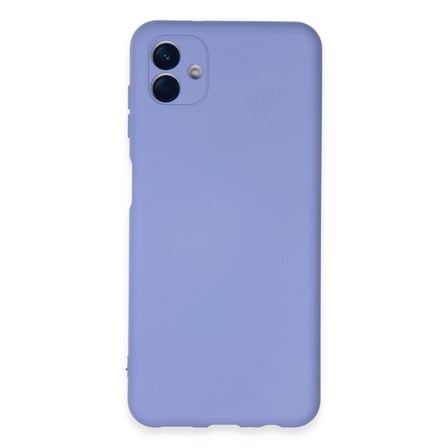 Samsung Galaxy A04e Kılıf Nano İçi Kadife Silikon - Lila