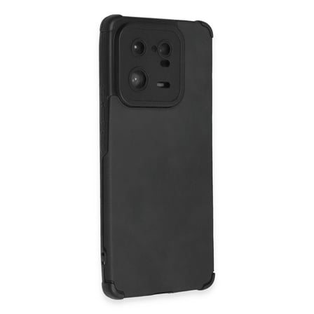 Xiaomi Mi 13 Pro Kılıf Loop Deri Silikon - Siyah