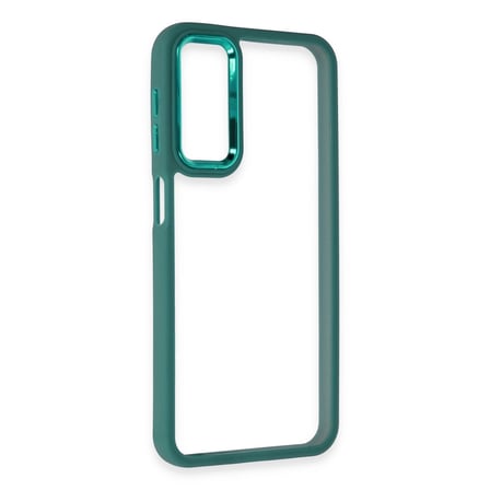 Samsung Uyumlu Galaxy A14 4g Kılıf Dora Kapak - Haki Yeşil