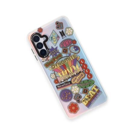 Samsung Uyumlu Galaxy A04s Kılıf Estoril Desenli Kapak - Estoril - 14
