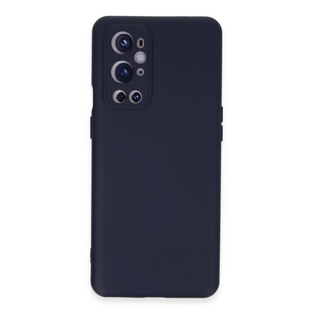 One Plus 9 Pro Kılıf Nano İçi Kadife Silikon - Lacivert