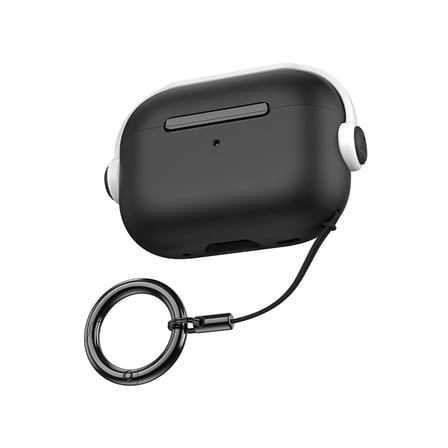 Apple Uyumlu Airpods 3 (3.nesil) Cool Kılıf - Siyah-beyaz