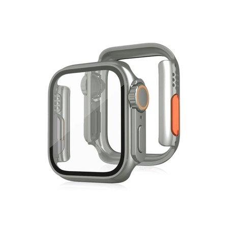 Apple Uyumlu Watch 41mm Watch 49mm Kasa Dönüştürücü Ve Ekran Koruyucu - Yıldız Işığı