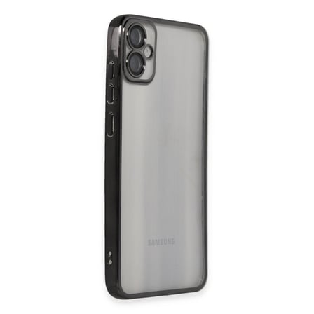 Samsung Galaxy A05 Kılıf Razer Lensli Silikon - Siyah