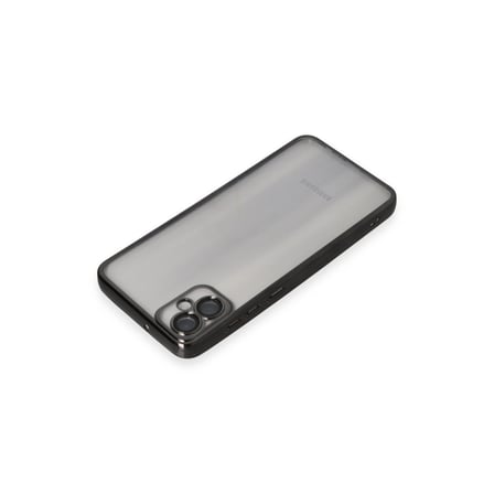 Samsung Galaxy A05 Kılıf Razer Lensli Silikon - Siyah