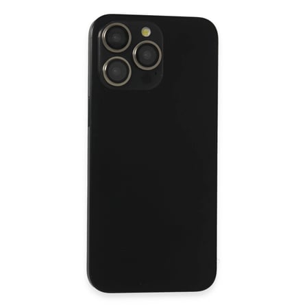 Joko Apple İphone 15 Pro Max Pvd Metal Kamera Lens - Siyah