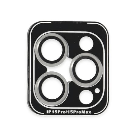 Joko Apple İphone 15 Pro Max Pvd Metal Kamera Lens - Gümüş
