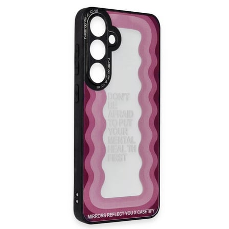 Samsung Uyumlu Galaxy S24 Plus Kılıf Mirror Desenli Kapak - Mirror - 11