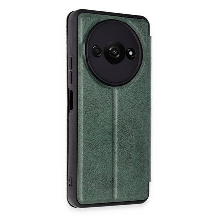 Xiaomi Redmi A3 4g Kılıf Flip Cover - Koyu Yeşil