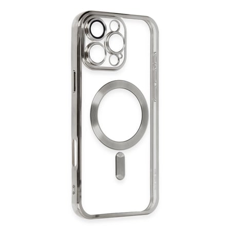 Apple İphone 16 Pro Max Kılıf Kross Magneticsafe Kapak - Titan Gri