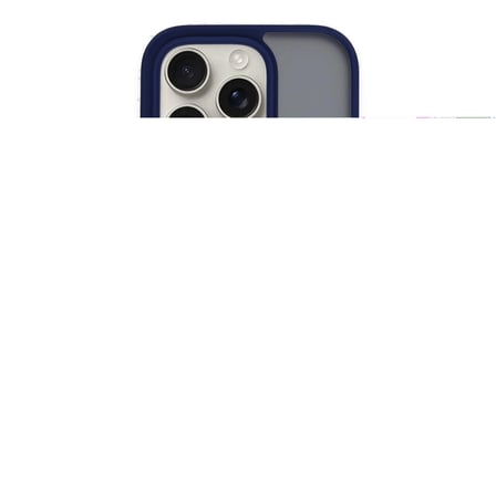 Apple İphone 16 Pro Max Kılıf Montreal Yüzüklü Silikon Kapak - Lacivert