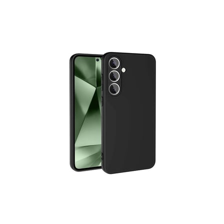 Samsung Galaxy S24 Fe Kılıf Nano İçi Kadife Silikon - Siyah