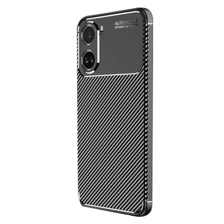Xiaomi Poco X7 Pro Kılıf Auto Focus Karbon Kapak - Siyah