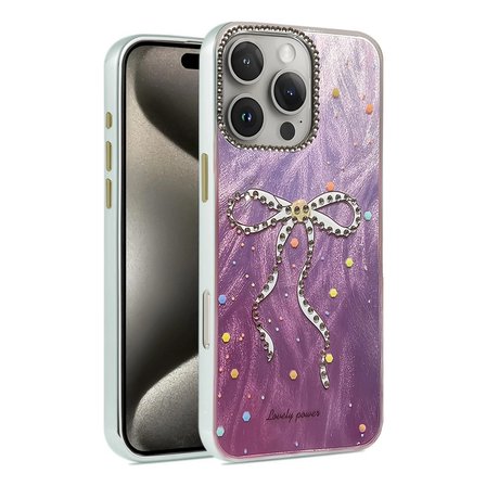 Apple Uyumlu İphone 16 Pro Kılıf Blade Aynalı Desenli Kapak - Desen 1