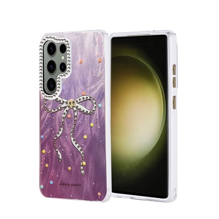 Samsung Uyumlu Galaxy S25 Ultra Kılıf Blade Aynalı Desenli Kapak - Desen 1