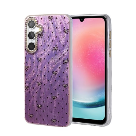 Samsung Uyumlu Galaxy A24 4g Kılıf Blade Aynalı Desenli Kapak - Desen 2