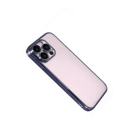 Apple Uyumlu İphone 15 Pro Max Razer Lensli Silikon - Lacivert