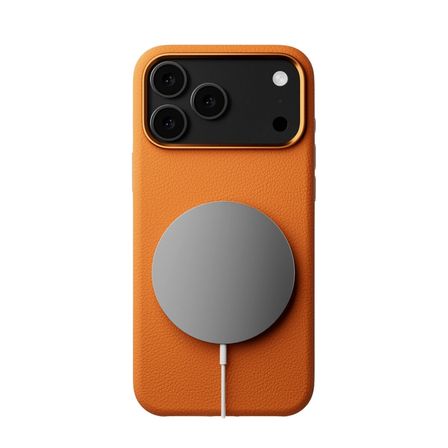 Joko Apple İphone 17 Pro Wonder Deri Magsafe Kapak - Turuncu