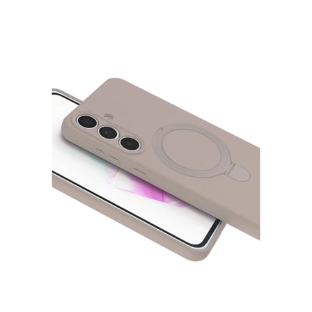 Samsung Galaxy S25 Fe Regal Magsafe Standlı Kapak - Çöl Titanyum
