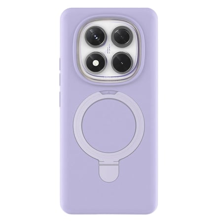 Xiaomi Uyumlu Redmi Note 14 Pro 4g Regal Magsafe Standlı Kapak - Lila