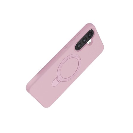 Samsung Galaxy A17 5g Regal Magsafe Standlı Kapak - Açık Pembe