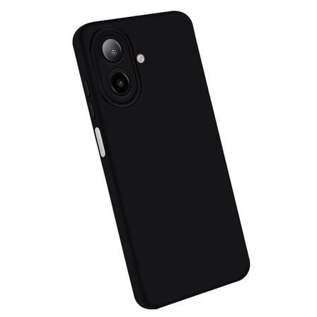 Samsung Galaxy A07 4g Nano İçi Kadife Silikon - Siyah