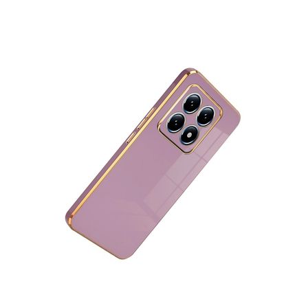 Xiaomi Mi 14t Pro Volet Silikon - Mor