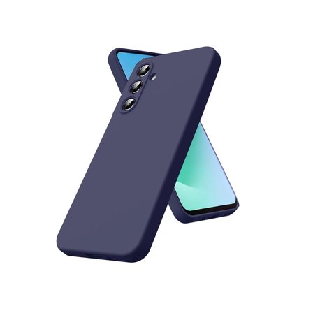 Samsung Uyumlu Galaxy A17 5g Nano İçi Kadife Silikon - Lacivert
