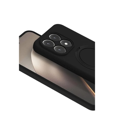 Xiaomi Uyumlu Mi 15t Regal Magsafe Standlı Kapak - Siyah