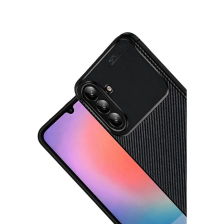 Samsung Uyumlu Galaxy A57 5g Auto Focus Karbon Kapak - Siyah
